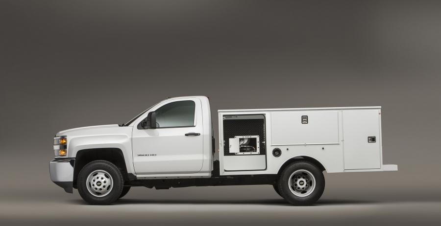  Chevrolet Silverado 3500 HD CNG Utility Service Truck 2015 года  (фото 3 из 5)